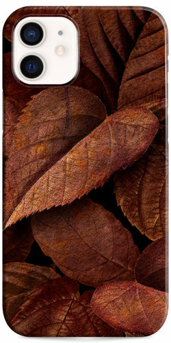 iPhone 12 Case Autumn Leaves Design Set