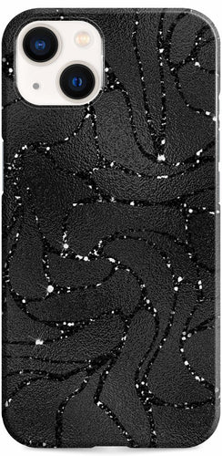 iPhone 13 Case Black Glam Design Set