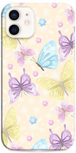 iPhone 12 Case Butterfly Rainbow Design Set