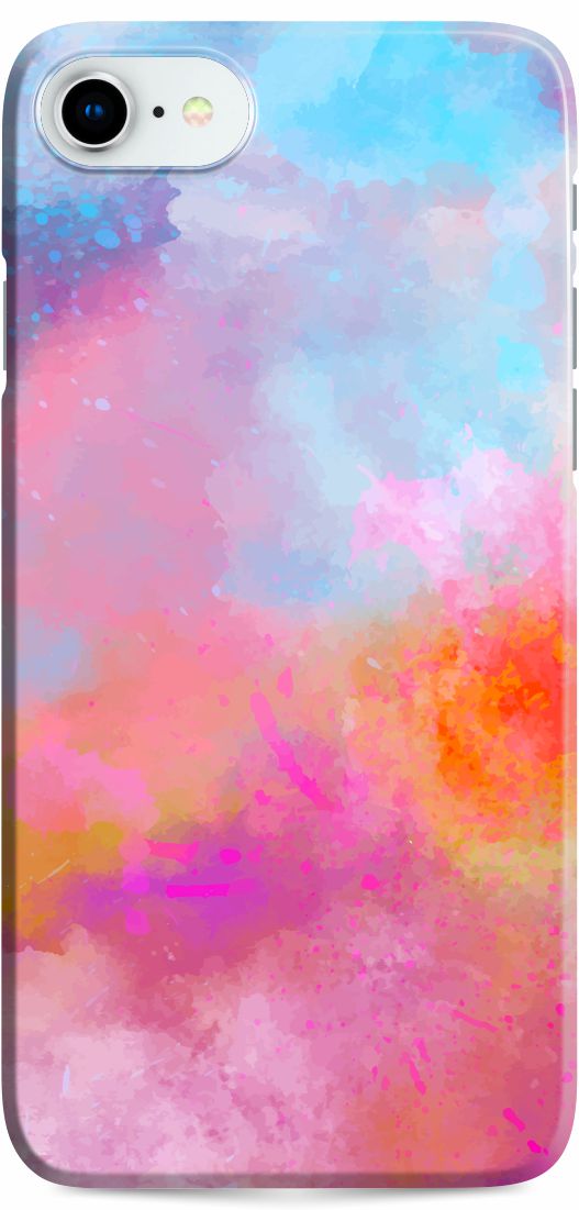 Open image in slideshow, iPhone 7 Case Colorful Stains Design Set
