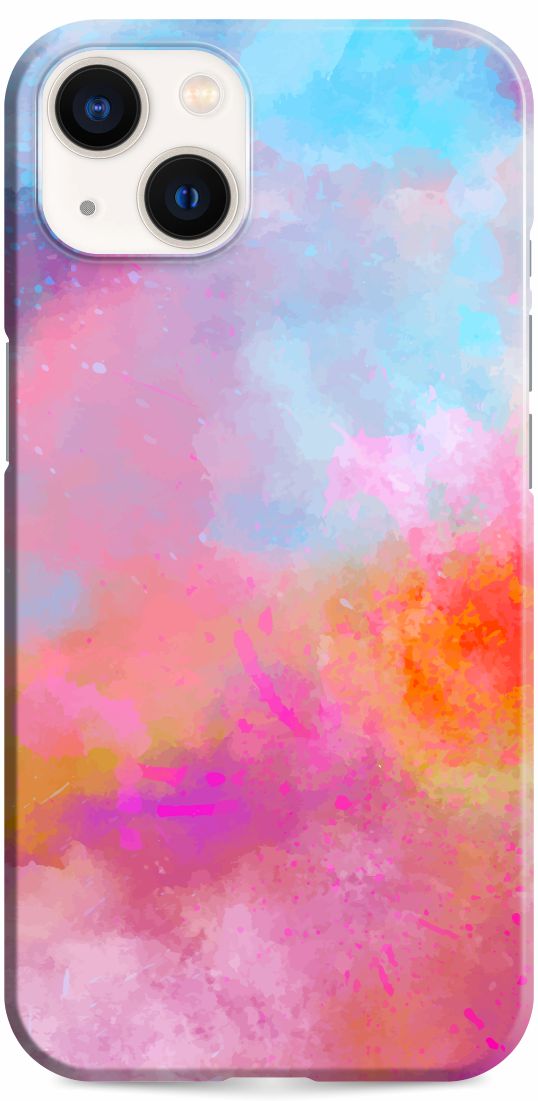 Open image in slideshow, iPhone 13 Case Colorful Stains Design Set
