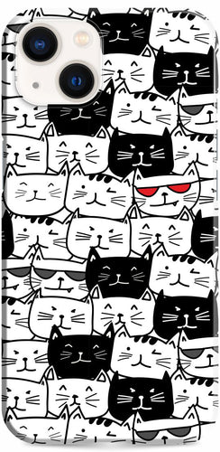 iPhone 13 Case Cool Cats Design Set