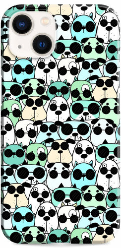 iPhone 13 Case Cool Dogs Design Set