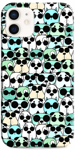 iPhone 12 Case Cool Dogs Design Set