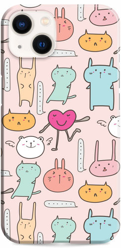 iPhone 13 Case Cute Animals Design Set