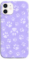 Open image in slideshow, iPhone 12 Case Dog Paw Prints Design Set
