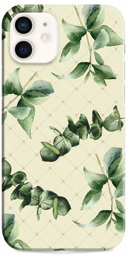 iPhone 12 Case Eucalyptus Design Set