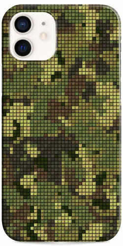 iPhone 12 Case Pixel Camo Design Set