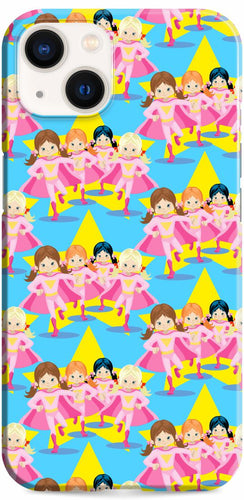 iPhone 13 Case Superhero Girl Design Set