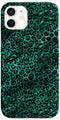 Open image in slideshow, iPhone 12 Case Teal Leopard Design Set
