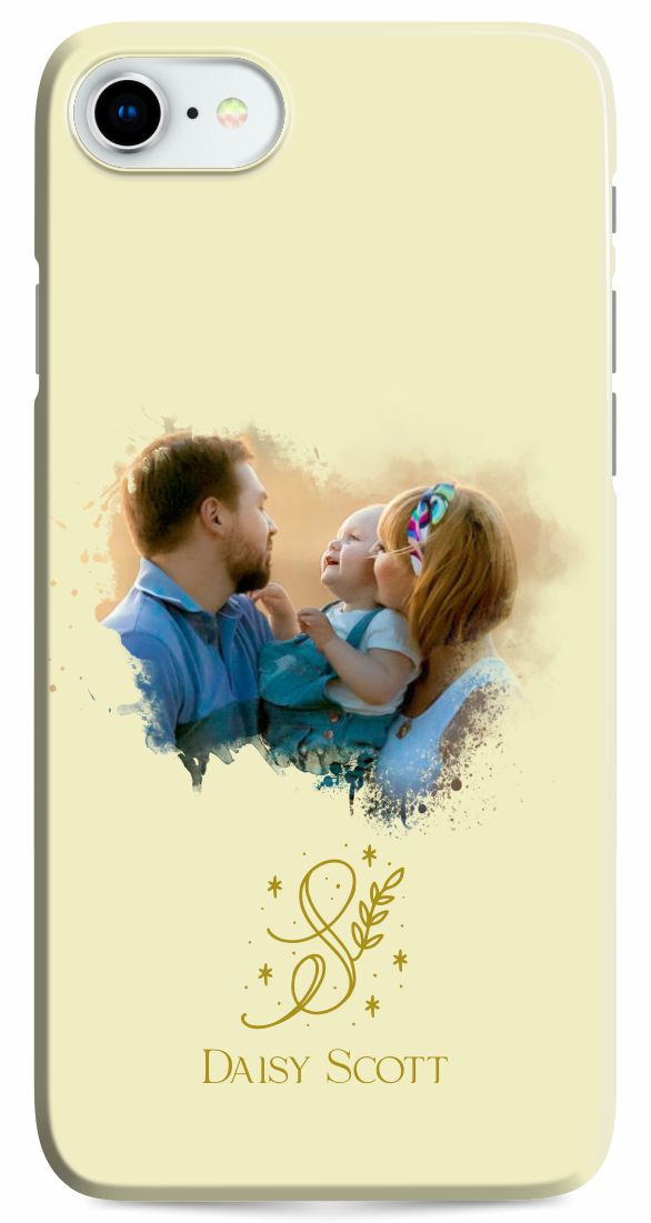 Open image in slideshow, iPhone 7 Case Watercolor Photo Frame
