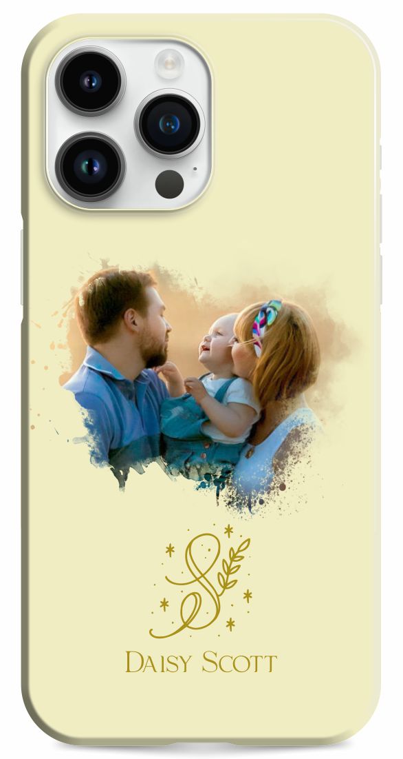 Open image in slideshow, iPhone 14 Pro Max Case Watercolor Photo Frame
