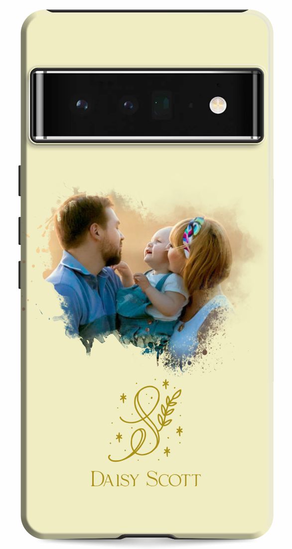 Open image in slideshow, Google Pixel 6 Pro Case Watercolor Photo Frame
