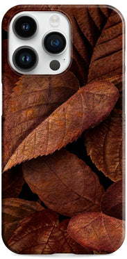 iPhone 14 Pro Case Autumn Leaves Design Set