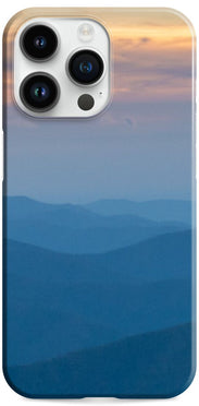 iPhone 14 Pro Case Blue Landscapes Design Set